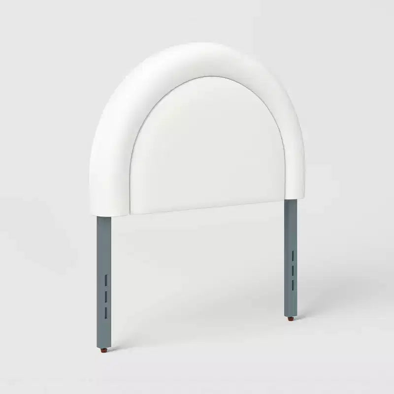 Twin Luxe Velvet Headboard Ivory - Pillowfort™