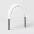 Twin Luxe Velvet Headboard Ivory - Pillowfort™
