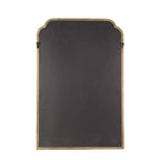 Flash Furniture Efie Grand miroir mural avec cadre en bois massif pour salle de bain, entrée, salle à manger et salon