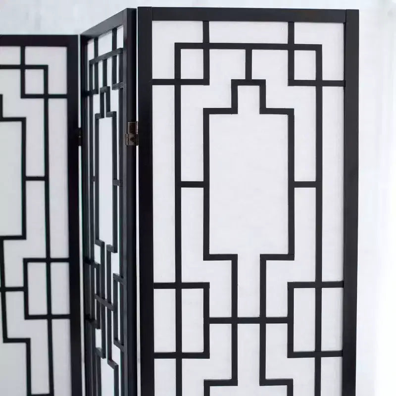 Paravent à 3 panneaux Sudoku Roundhill Furniture