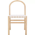 Kinzee Dining Chair - DCH1211 - White/Natural - Safavieh