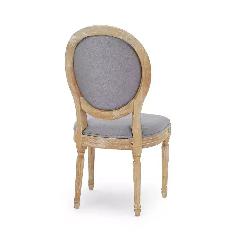 Chaises de salle à manger capitonnées GDFStudio Karter de style campagnard (lot de 2)