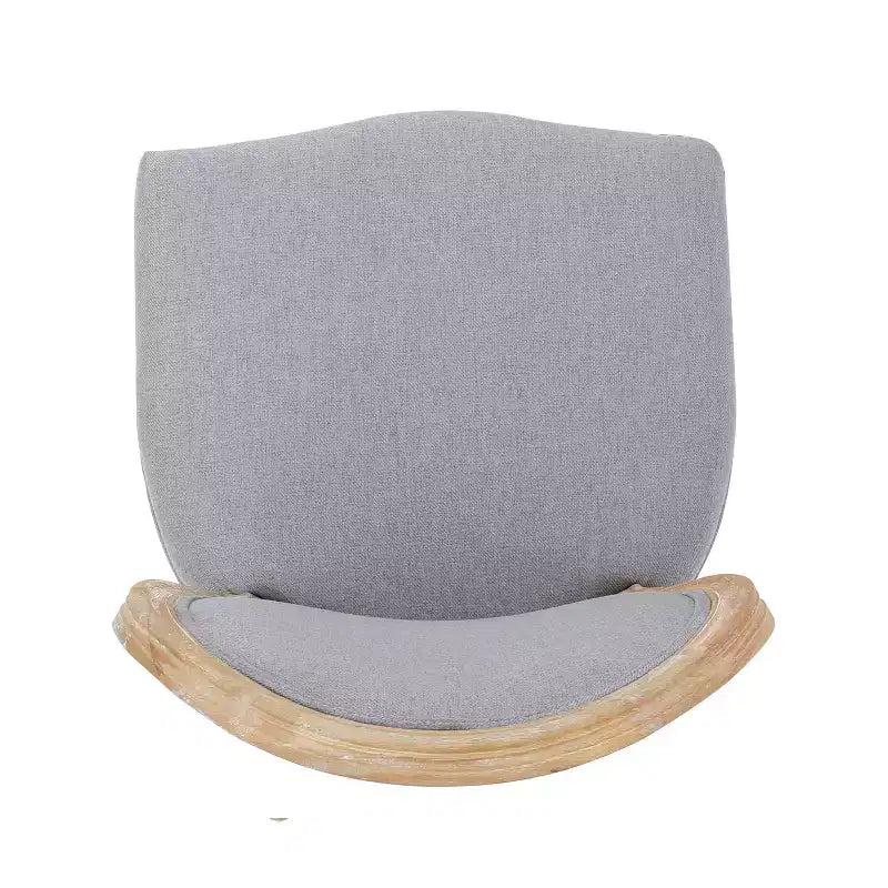Chaises de salle à manger capitonnées GDFStudio Karter de style campagnard (lot de 2)