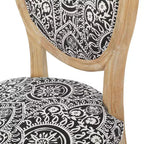 Chaises de salle à manger capitonnées GDFStudio Karter de style campagnard (lot de 2)