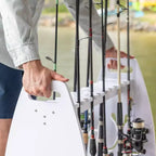 StoreYourBoard Marlin – Support de Rangement pour Cannes à Pêche | Peut contenir jusqu'à 24 cannes