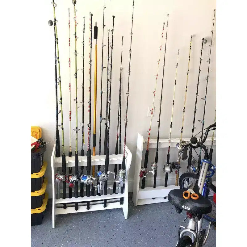 StoreYourBoard Marlin – Support de Rangement pour Cannes à Pêche | Peut contenir jusqu'à 24 cannes