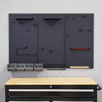 StoreYourBoard 51 x 32 Pristine PRO Pegboard | 23 Accessoires
