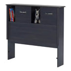 Tête de lit bibliothèque avec rangement et portes coulissantes HomeStock Kids Bedroom