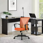 Chaise de bureau en maille BestMassage, chaise de bureau d'ordinateur, chaise de direction avec siège réglable en hauteur et dossier respirant