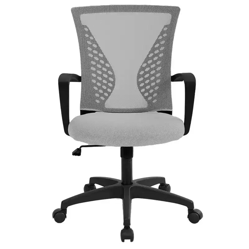 Chaise de bureau en maille BestMassage, chaise de bureau d'ordinateur, chaise de direction avec siège réglable en hauteur et dossier respirant