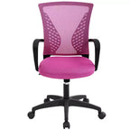 Chaise de bureau en maille BestMassage, chaise de bureau d'ordinateur, chaise de direction avec siège réglable en hauteur et dossier respirant