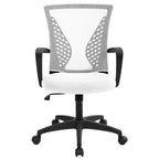 Chaise de bureau en maille BestMassage, chaise de bureau d'ordinateur, chaise de direction avec siège réglable en hauteur et dossier respirant