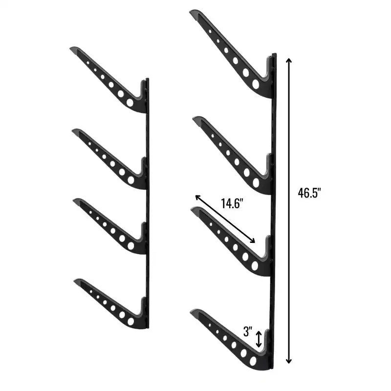 Rangement pour skis et snowboards StoreYourBoard Jay Peak | XSR réglable | 4 niveaux