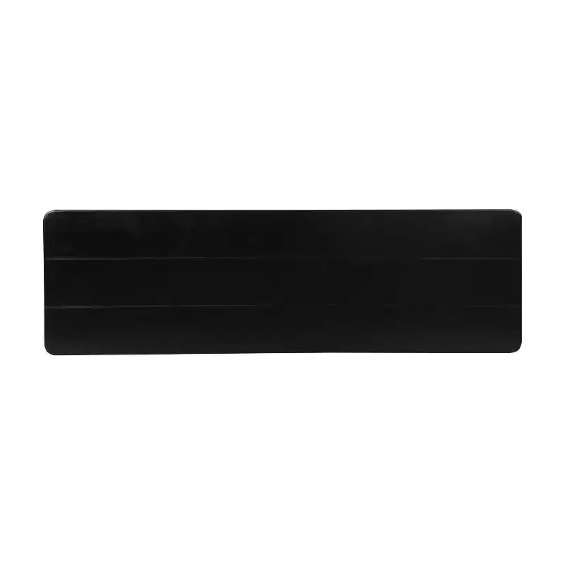 Banc de ferme pliant Flash Furniture HERCULES 40 x 12 en pin massif antique noir délavé de qualité commerciale avec pieds en X verrouillables et pliables
