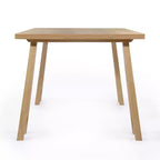 Ensemble de salle à manger 7 pièces en tissu Isador Mid Century Modern de GDFStudio en hévéa