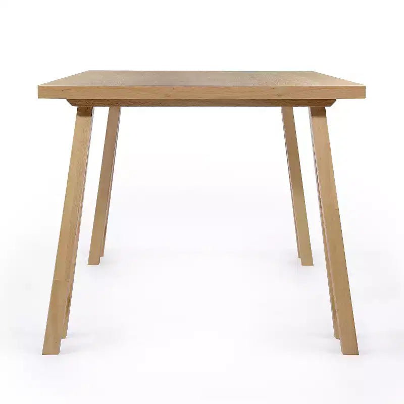 Ensemble de salle à manger 7 pièces en tissu Isador Mid Century Modern de GDFStudio en hévéa