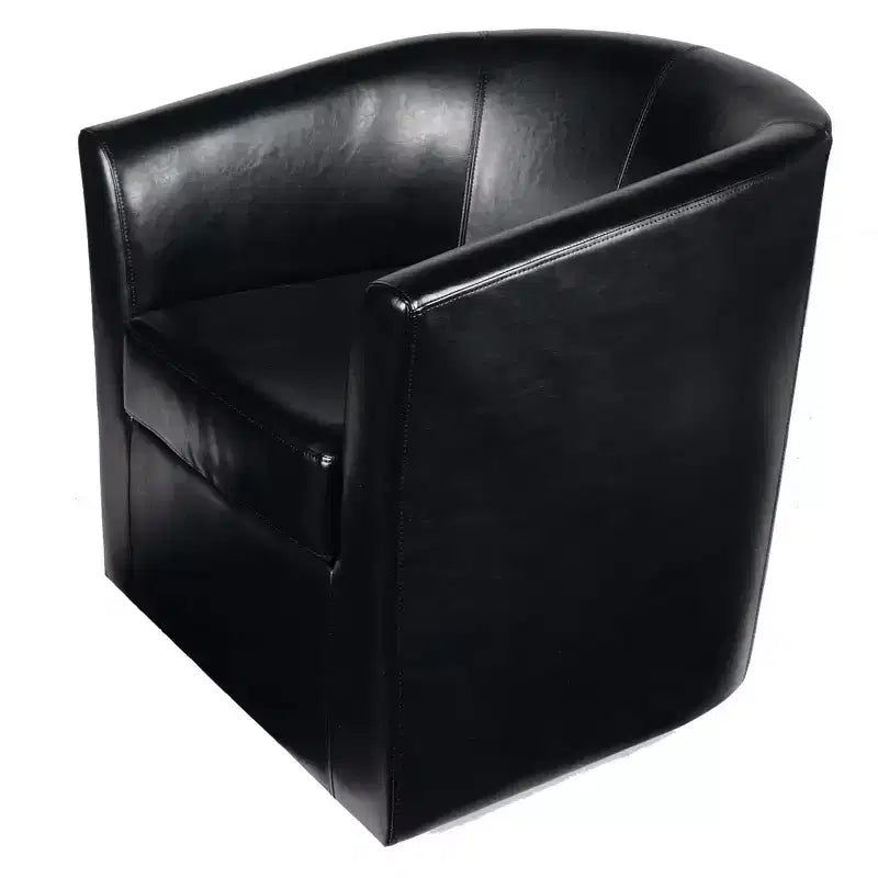 Fauteuil pivotant contemporain Christopher Knight Home Jackson en similicuir