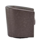 Fauteuil pivotant contemporain Christopher Knight Home Jackson en similicuir