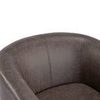 Fauteuil pivotant contemporain Christopher Knight Home Jackson en similicuir