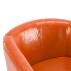 Fauteuil pivotant contemporain Christopher Knight Home Jackson en similicuir
