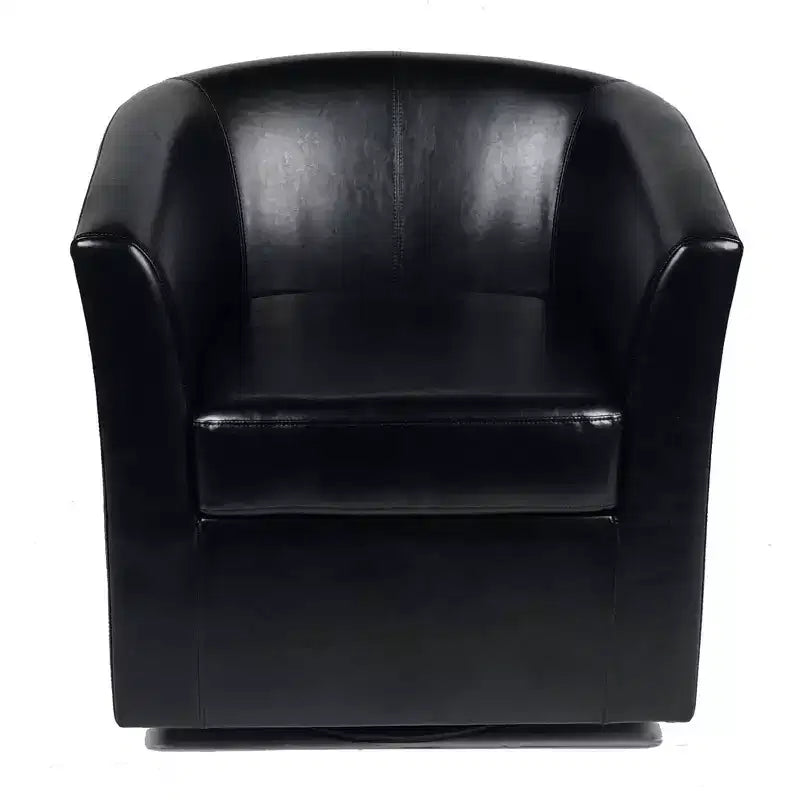 Fauteuil pivotant contemporain Christopher Knight Home Jackson en similicuir