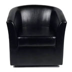 Fauteuil pivotant contemporain Christopher Knight Home Jackson en similicuir