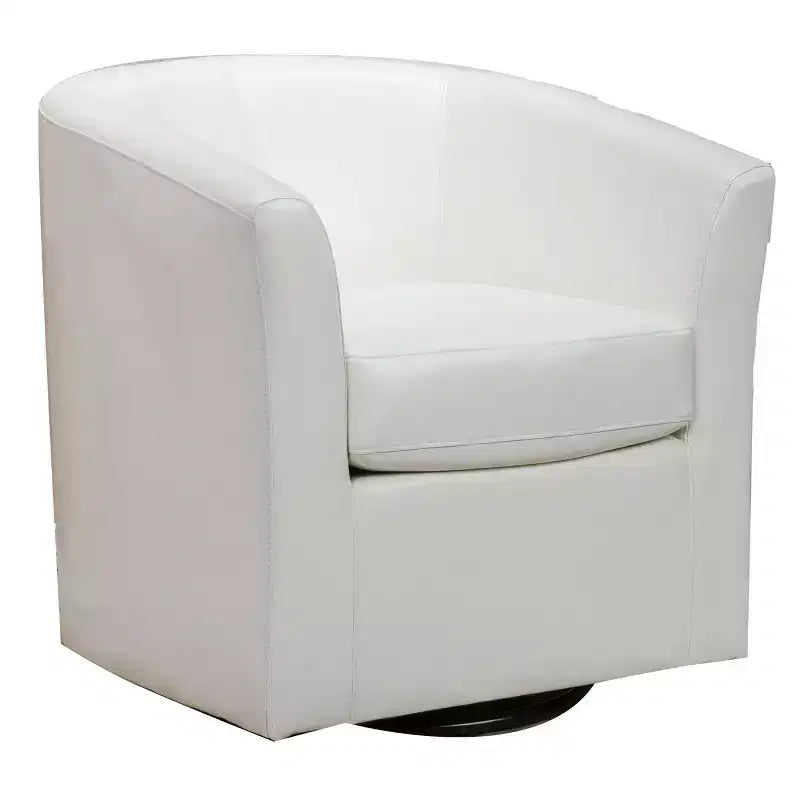 Fauteuil pivotant contemporain Christopher Knight Home Jackson en similicuir
