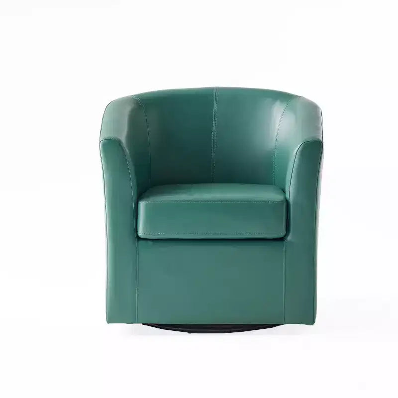 Fauteuil pivotant contemporain Christopher Knight Home Jackson en similicuir