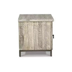 Meuble d'appoint décontracté Laddford de Signature Design by Ashley, finition blanchie