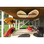 StoreYourBoard Hi-Port 2 Support de Rangement de Plafond Ajustable pour Planche de Surf | Double | Supporte 68 kg