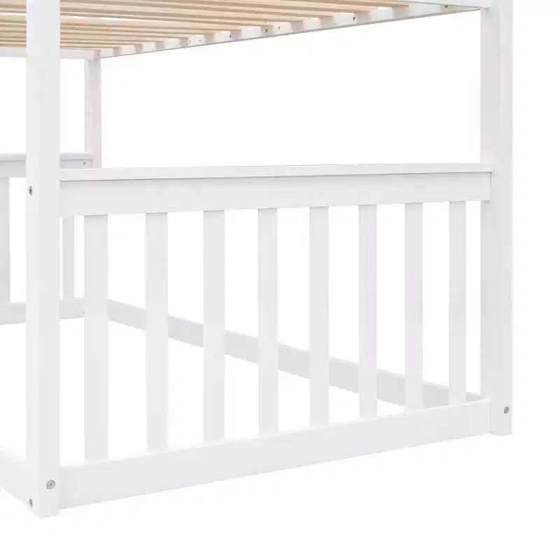 Lit superposé maison Whisen Twin sur Twin avec échelle