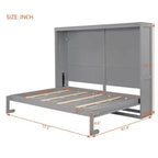 Lit escamotable Queen Size Whisen