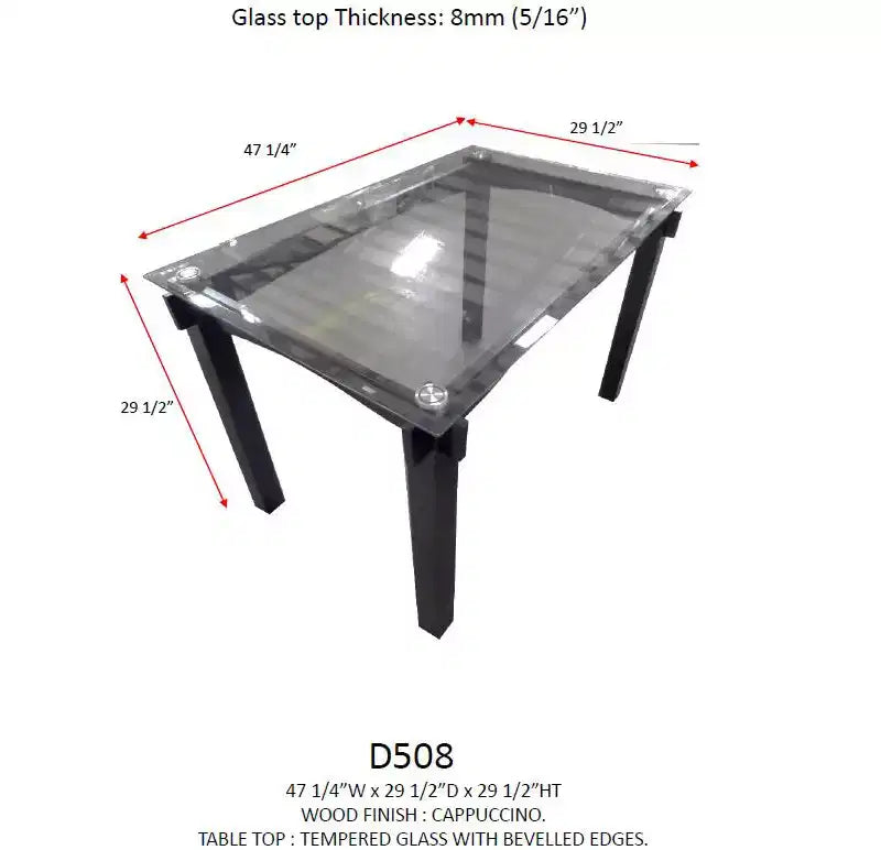 Table à manger Pentam 47 de Kings Brand Furniture