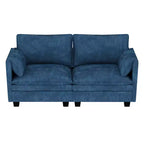 Christopher Knight Home Meroy Canapé Causeuse Moderne du Milieu du Siècle 74,27'' avec Poche Latérale