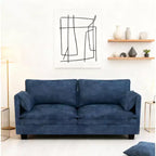 Christopher Knight Home Meroy Canapé Causeuse Moderne du Milieu du Siècle 74,27'' avec Poche Latérale