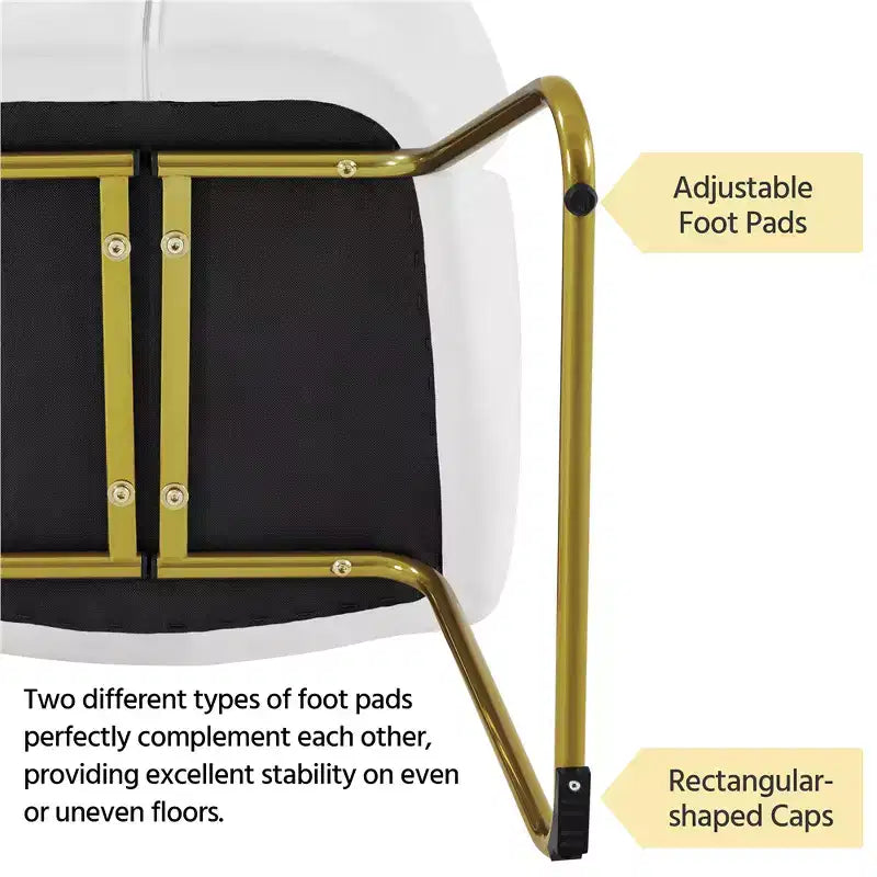 Yaheetech Lot de 2 fauteuils en velours en forme de fleur pour salon et chambre à coucher