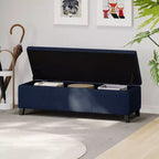 Christopher Knight Home Glouster Pouf de rangement en velours