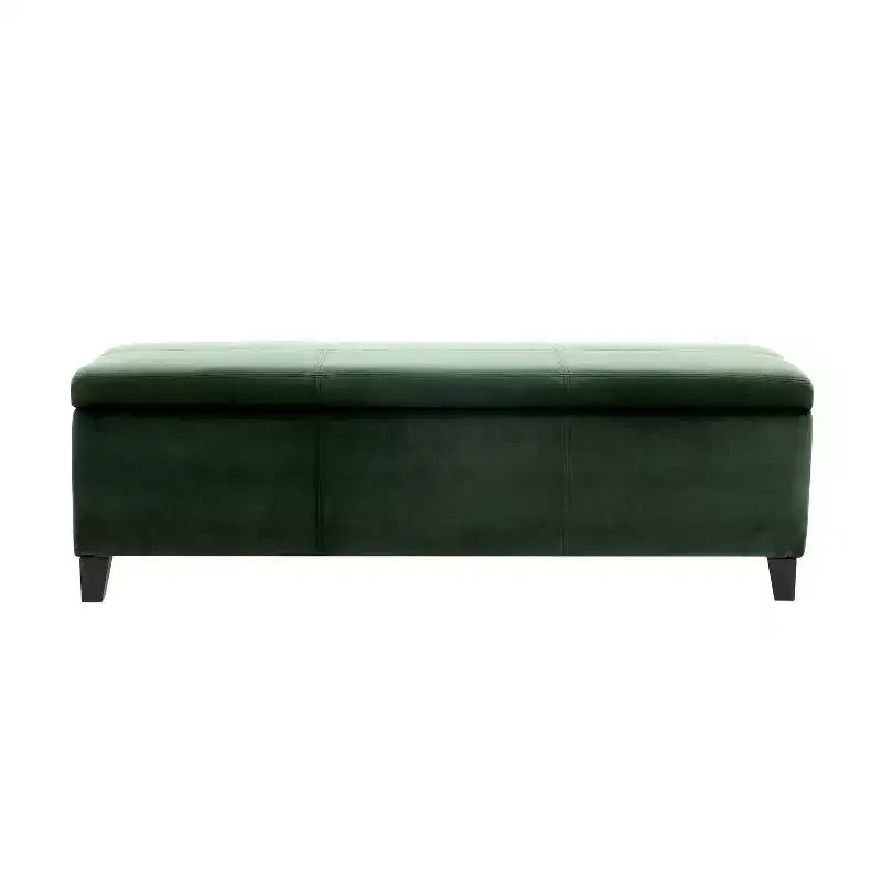 Christopher Knight Home Glouster Pouf de rangement en velours