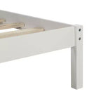 Lit plate-forme en bois Whisen moderne et simple avec tête de lit
