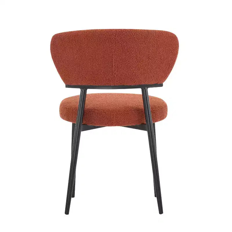 Chaise de salle à manger rembourrée Christopher Knight Home Atrass avec pieds en métal (Lot de 2)