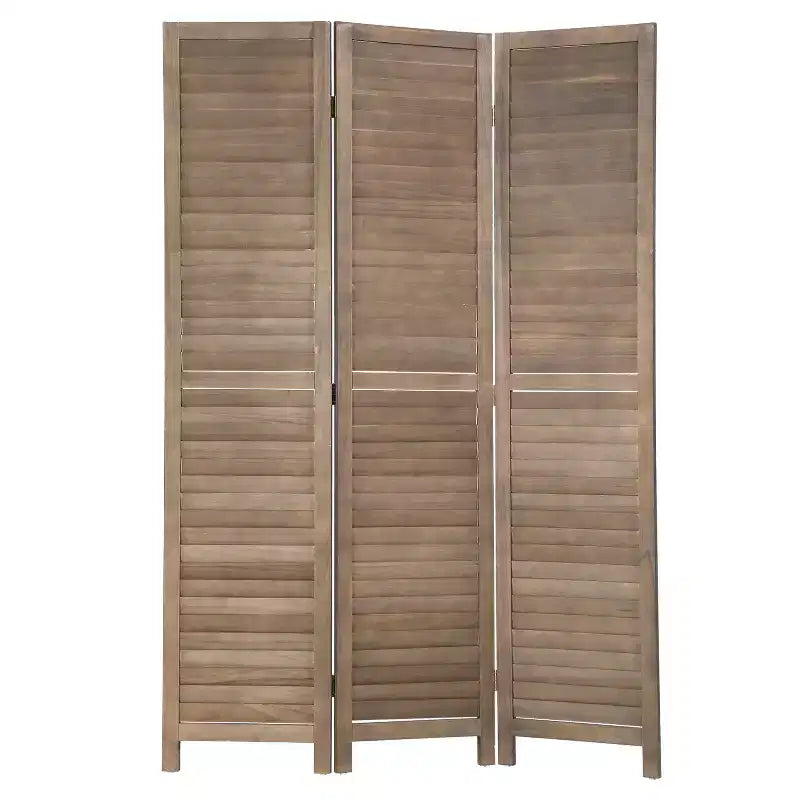 Paravent en bois FDW 3/4/6 panneaux de 1,75 m, séparateur de pièce, cloison de confidentialité avec lattes réglables, paravent polyvalent et élégant