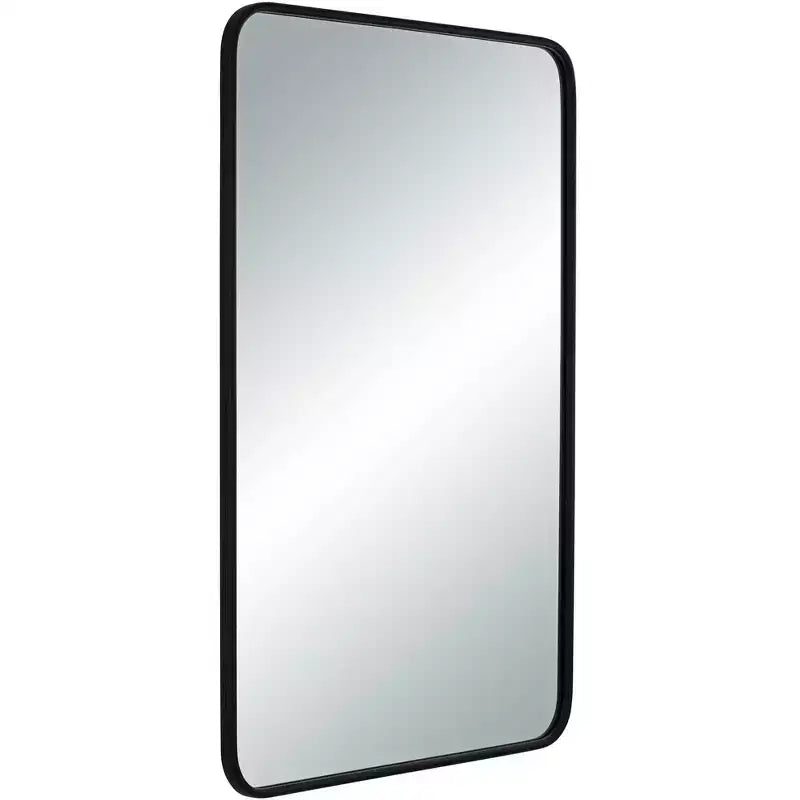 Miroir mural rectangulaire noir Uttermost Rexi 24 x 38