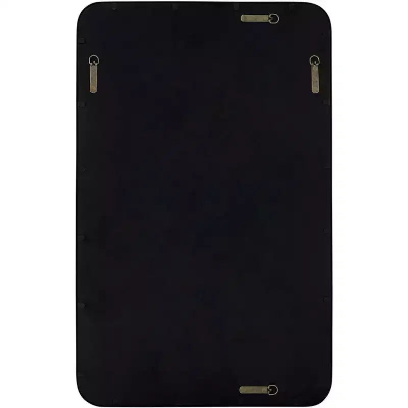 Miroir mural rectangulaire noir Uttermost Rexi 24 x 38