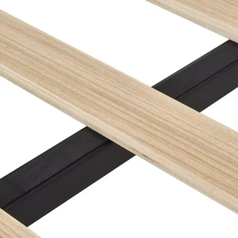 Cadre de lit rembourré VECELO pour enfants, lit double avec tiroir de rangement, lit plateforme avec tête de lit en forme de nuage, bleu