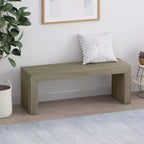Banc de salle à manger Christopher Knight Home Anillo de 48 po en bois d'acacia de style champêtre