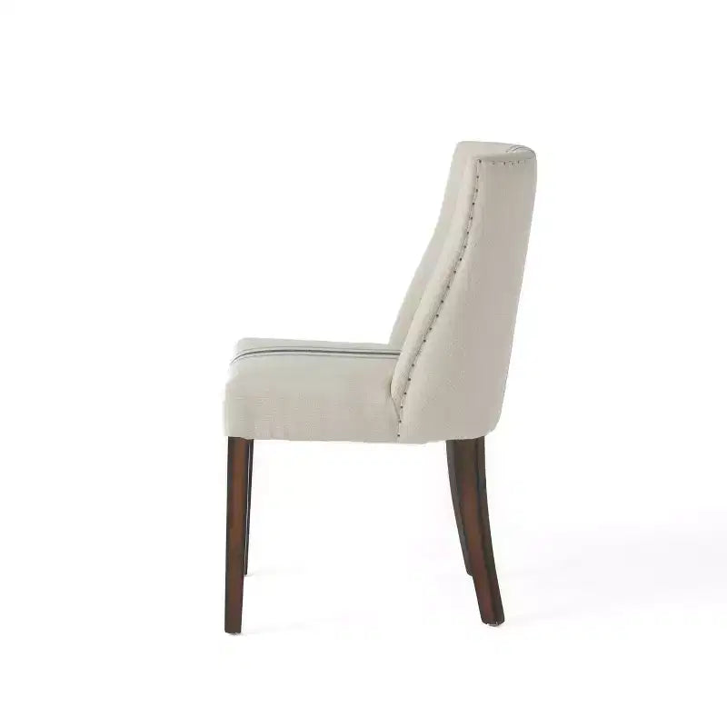Christopher Knight Home Harman Chaises de salle à manger contemporaines rembourrées en tissu (Lot de 2)