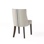 Christopher Knight Home Harman Chaises de salle à manger contemporaines rembourrées en tissu (Lot de 2)