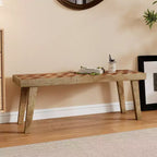 Banc de salle à manger bohème fait main Christopher Knight Home Katniss en bois de manguier