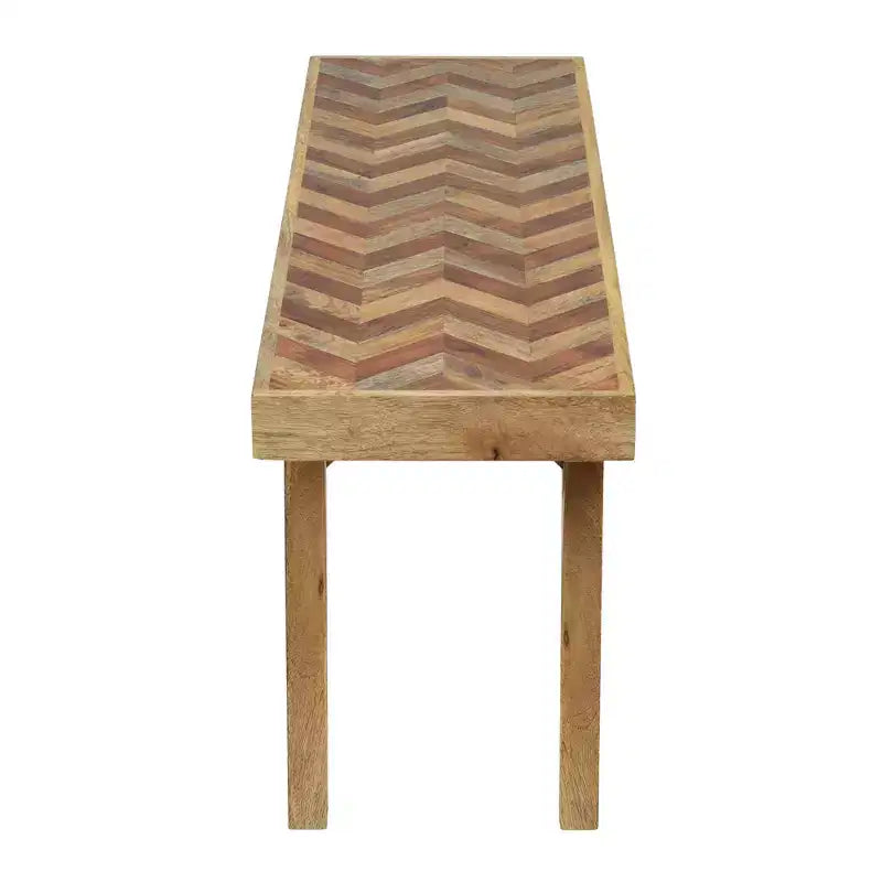 Banc de salle à manger bohème fait main Christopher Knight Home Katniss en bois de manguier