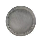 Table basse marteau 24W en métal avec motif sablier, argent antique - Christopher Knight Home